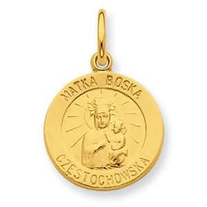   & 24k Gold plated Matka Boska Medal West Coast Jewelry Jewelry