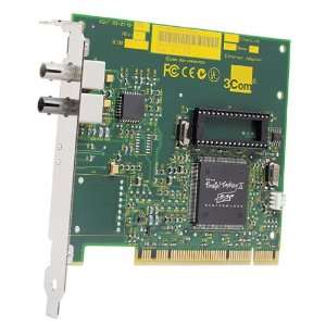  10BFL Etherlink Xl PCI ST Fiber Network Interface Card Electronics