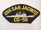 USS SAN JACINTO CG 56 Embroidered Cap..U.S. Navy  