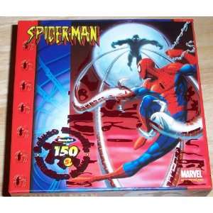  Marvel Spider man Deluxe Metallic 150 Piece Puzzle w/ Doc Ock 