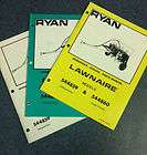 Ryan Lawnaire Lawn Air Aerifier Tech Parts Shop Manual