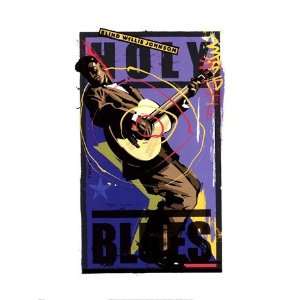  Holy Blues Poster by Martin French (18.00 x 24.00)
