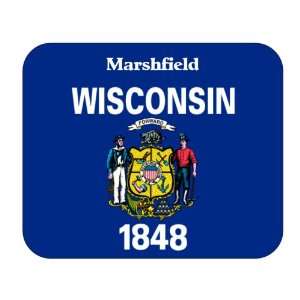  US State Flag   Marshfield, Wisconsin (WI) Mouse Pad 