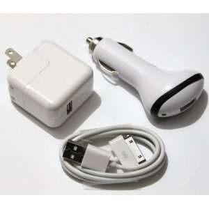   iPad kit   USB Travel Charger, USB Car Charger, USB Cable: Electronics