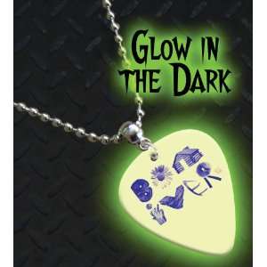  Bob Iver Glow In The Dark Premium Guitar Pick Necklace 