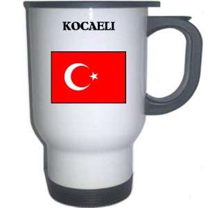 Turkey   KOCAELI White Stainless Steel Mug