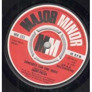  ONE VOICE 7 INCH (7 VINYL 45) UK MAJOR MINOR 1970 SAINT PREUX Music