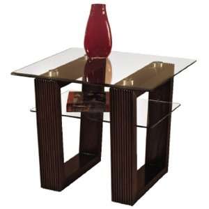  Magnussen Cordoba Rectangular End Table: Furniture & Decor