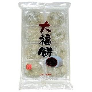Japanese White Rice Cake Daifuku Mochi 8 Pcs