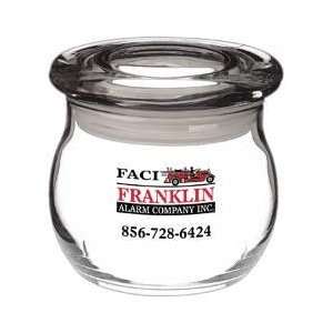   : G733    11 3/4 oz. Whisper Candy Jar with Flat Lid: Home & Kitchen