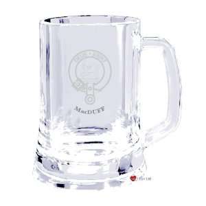  Macduff Clan Crest 500ml Engraved Glass Tankard Kitchen 