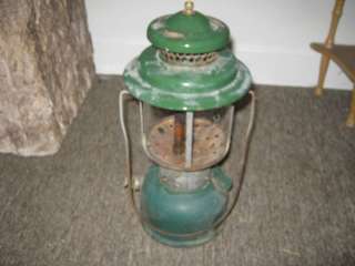Vintage Used Green Coleman Lantern Light August 1961 ??  