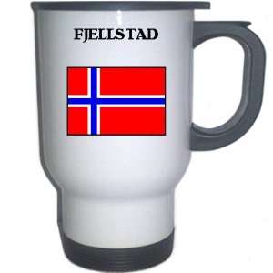  Norway   FJELLSTAD White Stainless Steel Mug Everything 