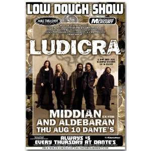  Ludicra Poster   Concert Flyer   Tenant Tour