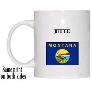 US State Flag   JETTE, Montana (MT) Mug 