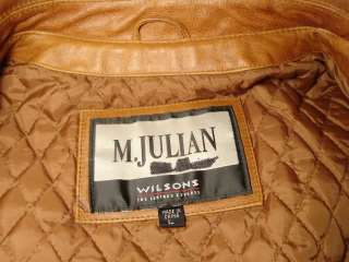 Vintage WILSONS M. JULIAN Mens Leather Jacket Large L  