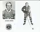 Jacques Lemaire Future Autographed Montreal Canadiens Card Parkhurst 