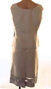 KASPER Suits 3 Piece Skirt Suit Stone New Nwt Size 6  