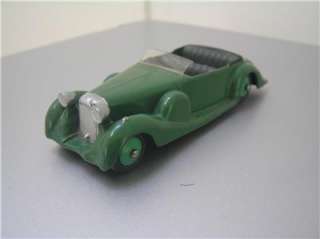 Dinky Toys Lagonda 38C Lagonda green/green wheels rare  