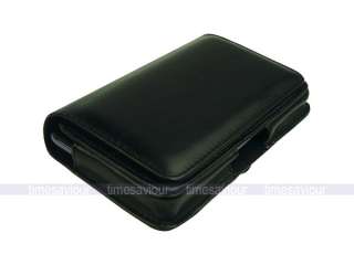 Horizontal Black Leather Case with Belt Clip for Samsung Galaxy Note 