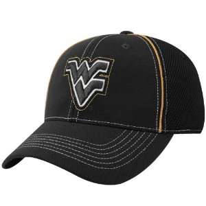   West Virginia Mountaineers Charcoal Navy Blue Linerider Flex Fit Hat