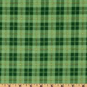   The Morning Plaid Limey Fabric By The Yard Arts, Crafts & Sewing