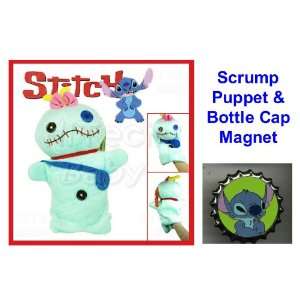   Lilo and Stitch 8 Plush Scrump Puppet Doll with Unique Stitch Bottle