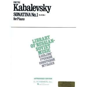  Kabalevsky   Sonata Op. 13 No.1, Schirmer ed. Everything 