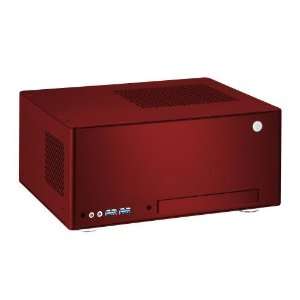  LIAN LI PC Q09FR Red Aluminum Mini ITX Desktop Computer Case 
