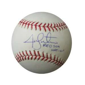  Jon Lester Autographed Baseball with Red Sox Nation 