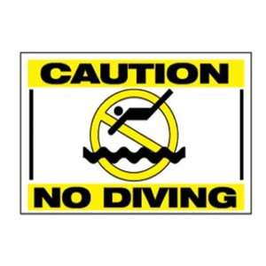  International Leisure No Diving Safety Sign: Kitchen 