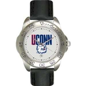   Connecticut Huskies Sport Leather Mens NCAA Watch: Sports & Outdoors