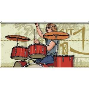  Drummer Minute Mural