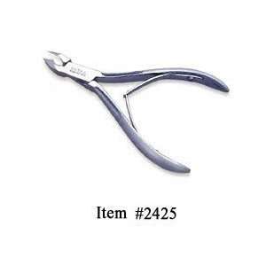   Acrylic Nail Nipper 1/2 Jaw  Lap Joint  Double Spring  Stainless Steel
