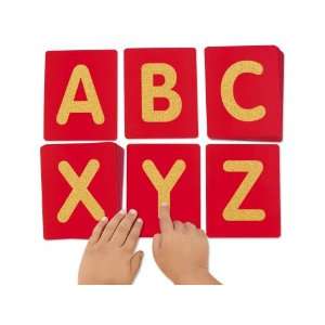  Uppercase Tactile Letters Toys & Games
