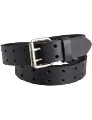 Dickies Mens 35mm Leather Two hole Perforation Belt