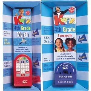  Klutz Kwiz 4th Grade Set Gizmo, Math Deck& Launch Deck 