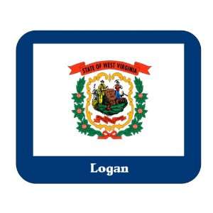  US State Flag   Logan, West Virginia (WV) Mouse Pad 