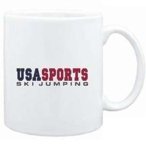    Mug White  USA SPORTS Ski Jumping  Sports: Sports & Outdoors