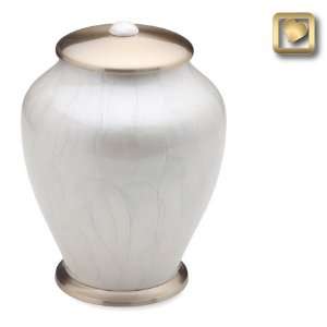  Tall Simplicity Pearl Urn for Ashes Patio, Lawn & Garden