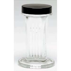 Glass Coplin Staining Jar w Lid Holds up to 10 Slides  