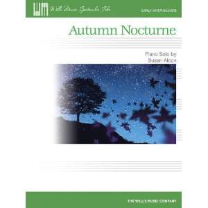    Autumn Nocturne   Early Intermediate Level Susan Alcon Books