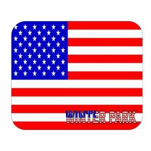 US Flag   Winter Park, Florida (FL) Mouse Pad Everything 