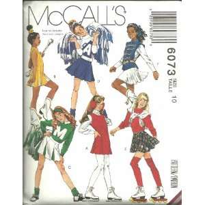  Girls Costumes Size: 10. McCalls Sewing Pattern 6073 