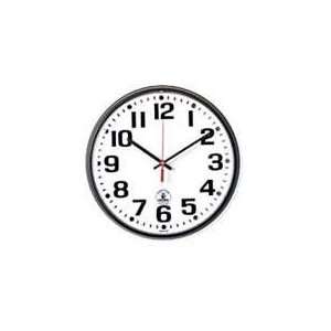 Atomic Radio Controlled Wall Clock, Size 12¾, Case Color 