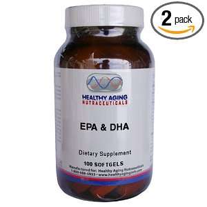  Healthy Aging Nutraceuticals Epa & Dha 100 Softgels (Pack 