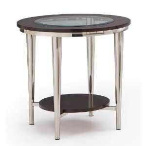    Steve Silver Company Norton Glass Top End Table: Home & Kitchen