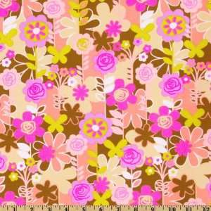   Weekends Garden Walk Brown Fabric By The Yard Arts, Crafts & Sewing