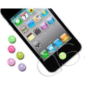  iPhone 3D Sticker for Home Button   Buttons Cell Phones 