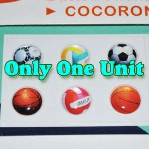 Basketball Home Button Sticker for Apple Ipad/iphone 3g 